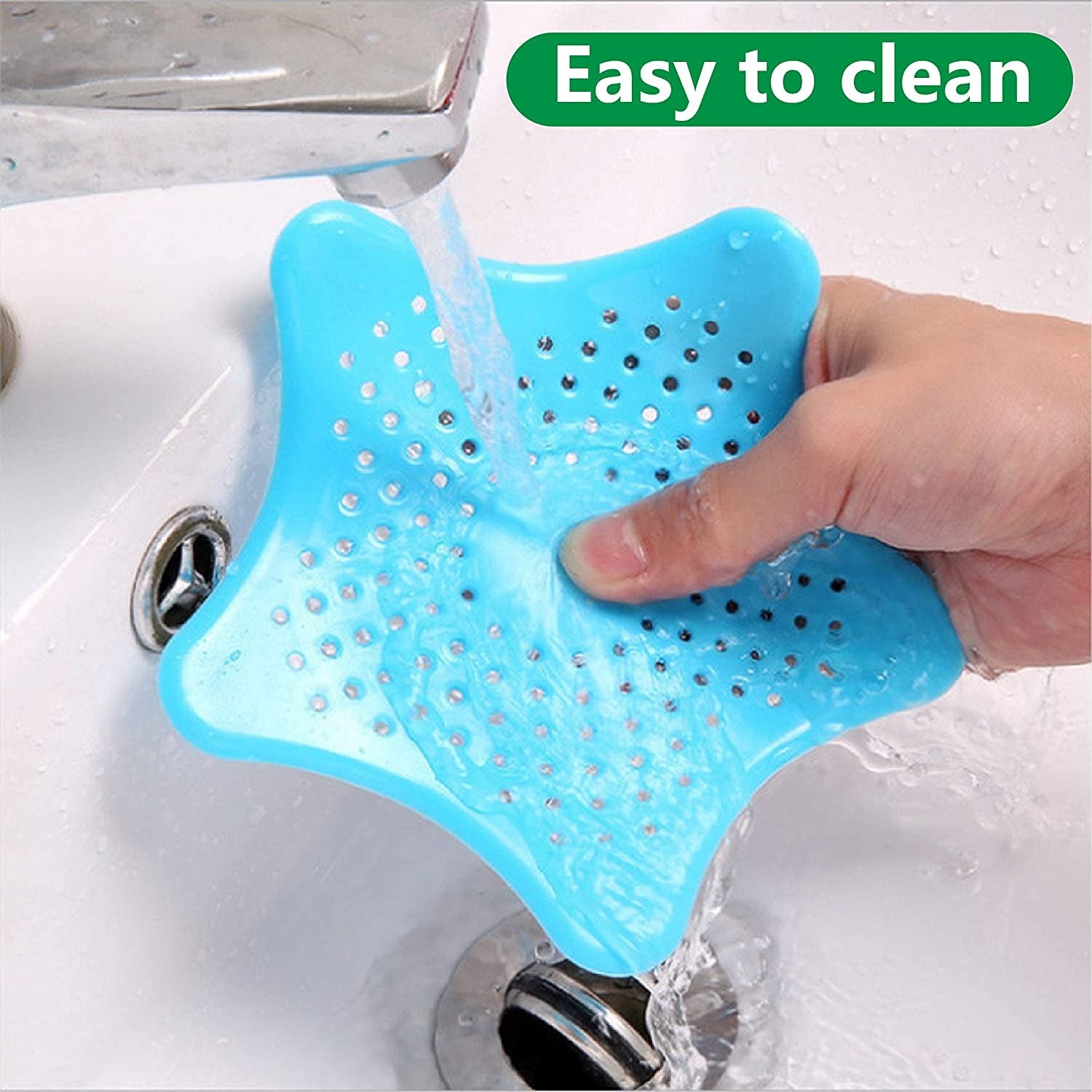 Star Shape Suction Cup Kitchen Bathroom Sink Drain Strainer Hair Stopper Filter, Star Shaped Sink Filter Bathroom Hair Catcher, Drain Strainers Cover Trap Basin (1 Pc) Star Shape Suction Cup Kitchen Bathroom Sink Drain Strainer Hair Stopper Filter, Star Shaped Sink Filter Bathroom Hair Catcher, Drain Strainers Cover Trap Basin (1 Pc)